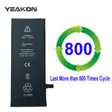 YEAKON Battery Compatible for iPhone 6s, 2200mAh High Capacity  Li-ion Replacement Battery with Full Set Repair Tool Kit, Adhesive Strip, Instructions and Screen Protector - 2 Year Warranty