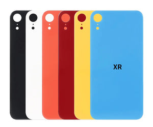 OEM Rear Back Glass Replacement for iPhone XR 6.1 inches with Reparing Toolkit and Pre-installed Adhesive (Red)