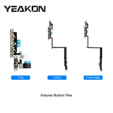 Volume Button Switch Key Power Flex Cable With Metal Parts For iPhone 11 11 Pro 11 Pro Max Volume Power Flex